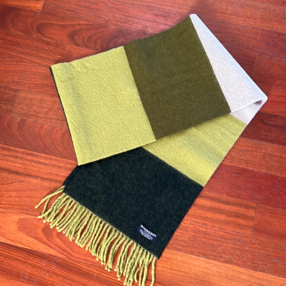 Burberry Wool Striped Scarf